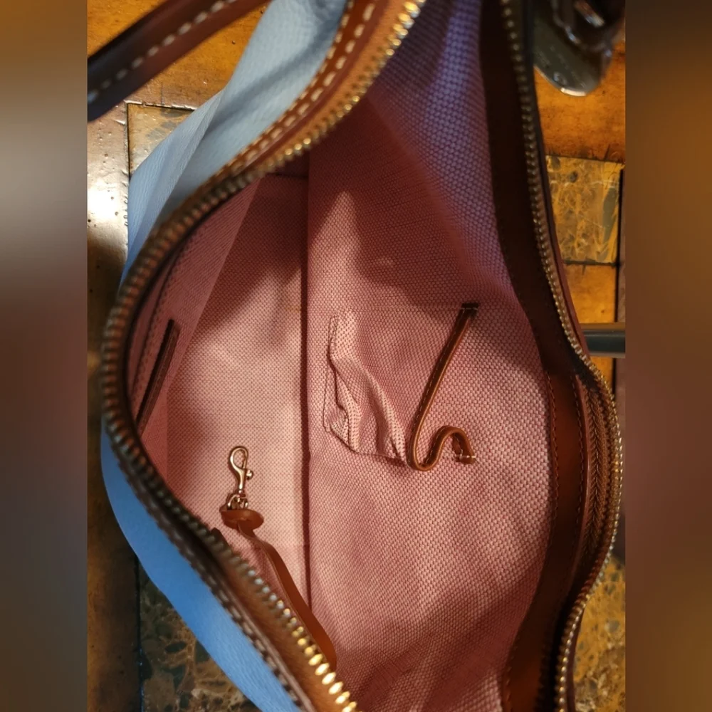 Dooney & Bourke Blue and Brown Women's Bag NWOT - Picture 11 of 15